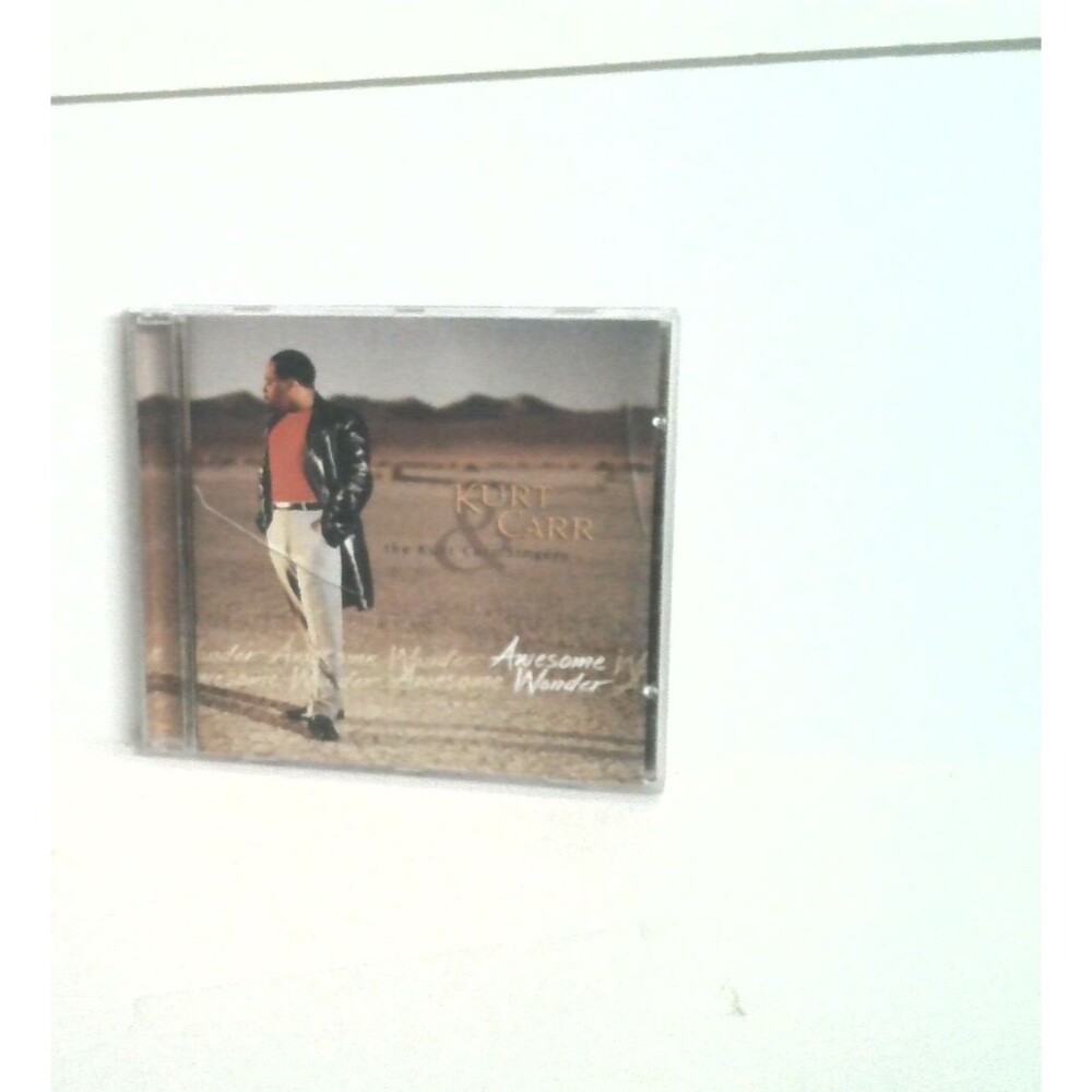 Kurt Carr& The Kurt Carr Singers Awesome Wonder CD 2000 Gospel Soul
